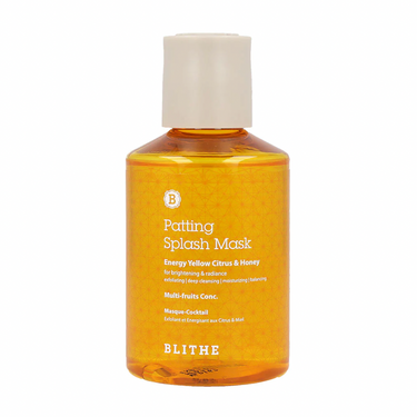 Patting Splash Mask Energy Yellow Citrus & Honey 150ml